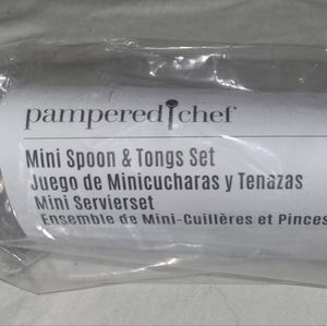 💰Mini spoon and tong set